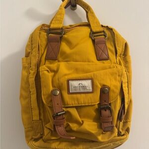 Doughnut Mustard Yellow Women's Backpack